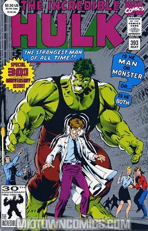 Incredible Hulk #393 Cover B 2nd Ptg