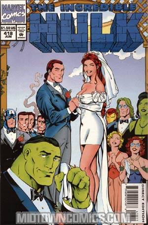 Incredible Hulk #418 Cover B Newsstand Edition