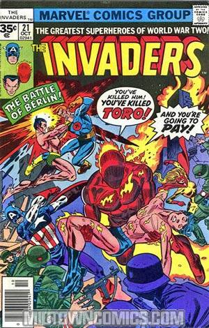 Invaders #21 Cover B 35-Cent Variant Edition