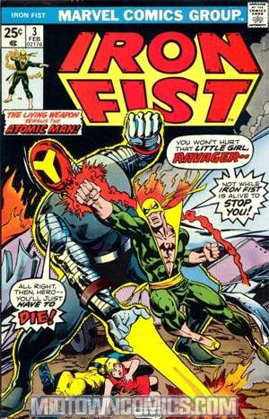 Iron Fist #3 Recommended Back Issues