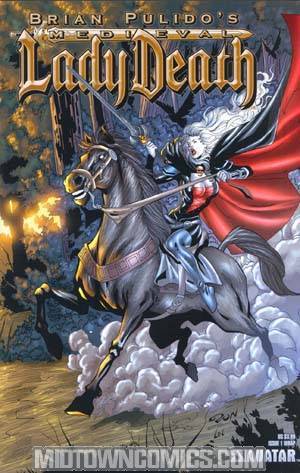Brian Pulidos Medieval Lady Death #1 Wraparound Cvr