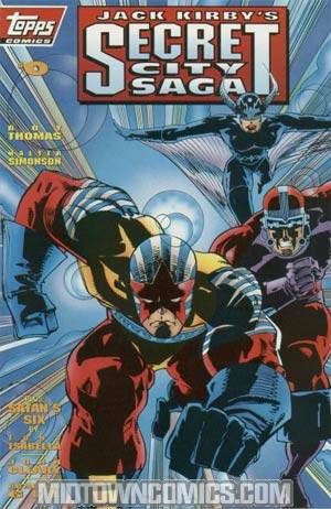 Jack Kirbys Secret City Saga #0 Cover A Regular Cover