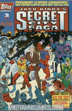 Jack Kirbys Secret City Saga #2 Cover A With Polybag