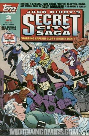 Jack Kirbys Secret City Saga #3 Cover A With Polybag