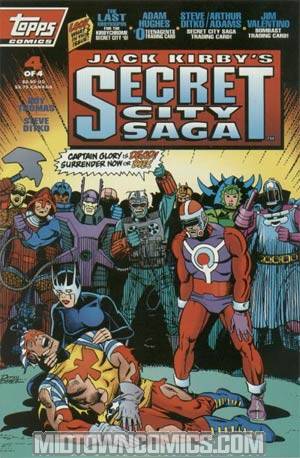 Jack Kirbys Secret City Saga #4 Cover A With Polybag