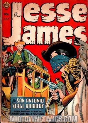 Jesse James #1 Reprints Avons