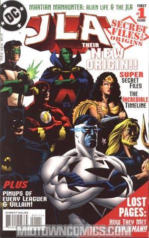 JLA Secret Files #1 Cover B Newsstand Edition