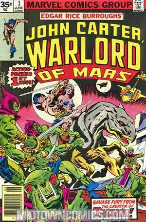 John Carter Warlord Of Mars #1 35-Cent Variant Cvr