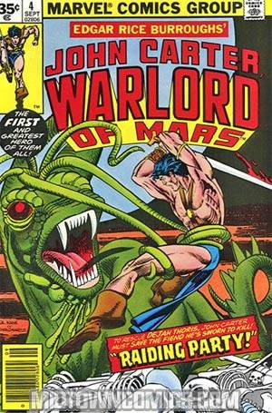 John Carter Warlord Of Mars #4 35-Cent Variant Cvr