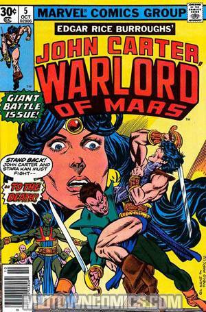 John Carter Warlord Of Mars #5 Reg Cvr