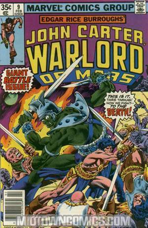 John Carter Warlord Of Mars #9