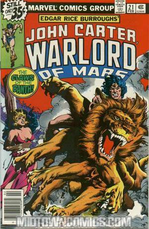 John Carter Warlord Of Mars #21