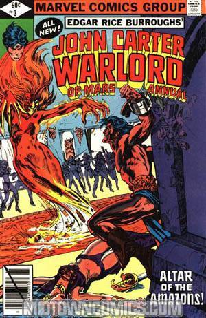 John Carter Warlord Of Mars Annual #3