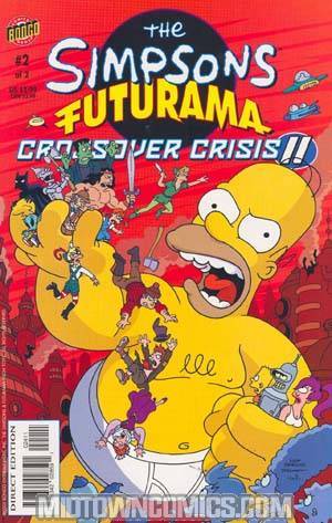 Simpsons Futurama Crossover Crisis Part 2 #2