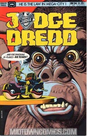 Judge Dredd Vol 1 #34