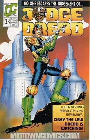 Judge Dredd Vol 2 #33