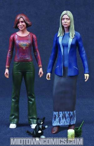 Buffy The Vampire Slayer Willow Tara Together Forever 2 Pack Action 