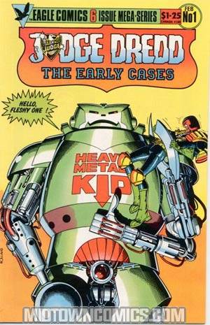 Judge Dredd The Early Cases #1