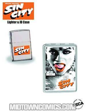 Sin City Movie ID Case And Lighter Set