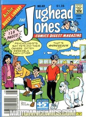 Jughead Jones Comics Digest Magazine #48