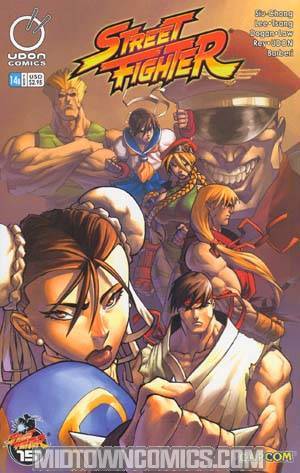 Street Fighter (UDON) #14 Cvr B Barberi