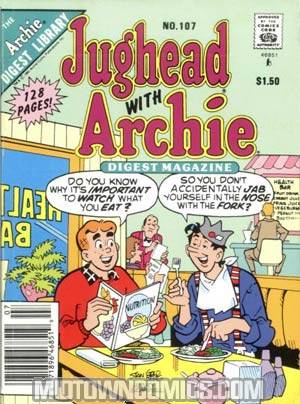 Jughead With Archie Digest Magazine #107