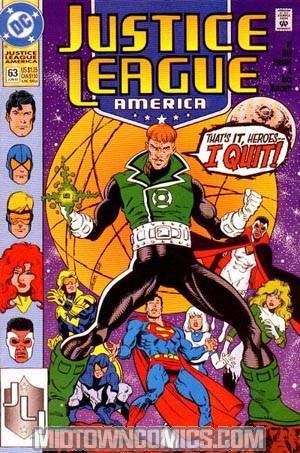 Justice League America #63