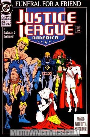 Justice League America #70 Cover A 1st Ptg 3/4 Red Cover