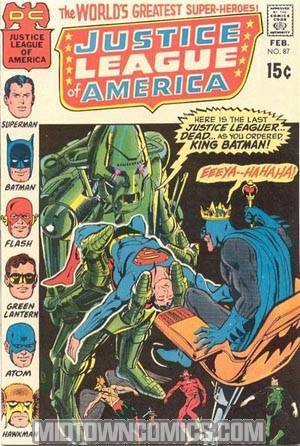 Justice League Of America #87