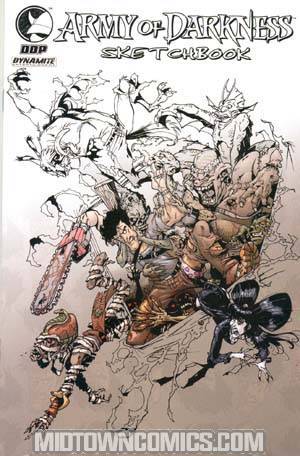 Army Of Darkness Shop Til You Drop Dead #1 Cover F Incentive Bradshaw Sketchbook Edition