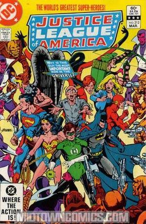 Justice League Of America #212