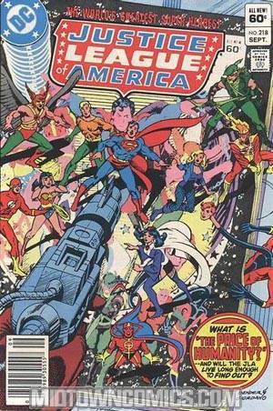 Justice League Of America #218