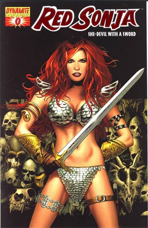 Red Sonja Vol 4 #0 Cover F DF Foil Cover