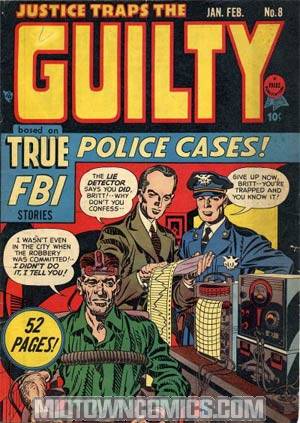Justice Traps The Guilty Vol 11 #8