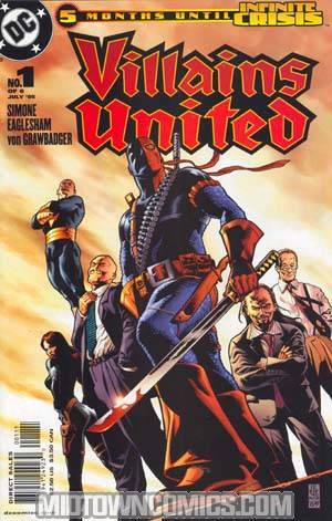 Villains United #1 Cover A 1st Ptg