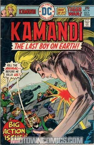 Kamandi The Last Boy On Earth #34