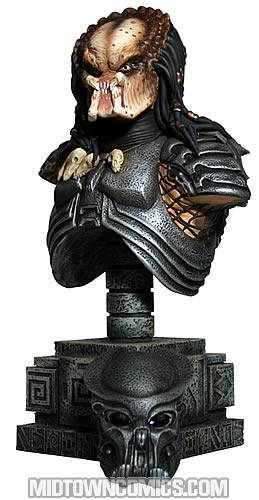 AvP Alien vs Predator Celtic Predator Mini Bust