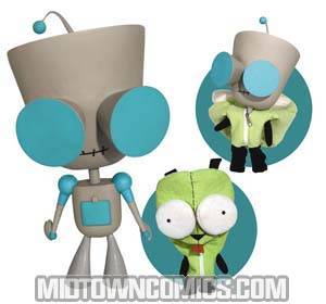 Invader Zim MEGA GIR Action Figure With Plush Doggie Suit