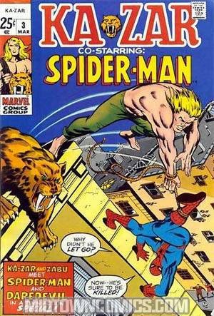 Ka-Zar (Reprints) #3