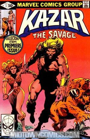 Ka-Zar The Savage #1