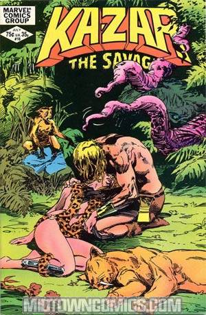 Ka-Zar The Savage #16