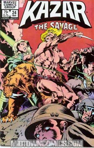 Ka-Zar The Savage #24