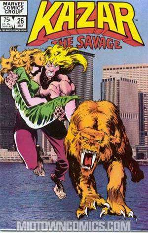 Ka-Zar The Savage #26