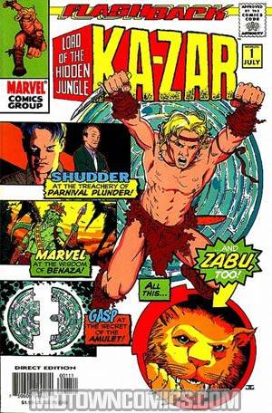 Ka-Zar Sibling Rivalry #-1 Flashback