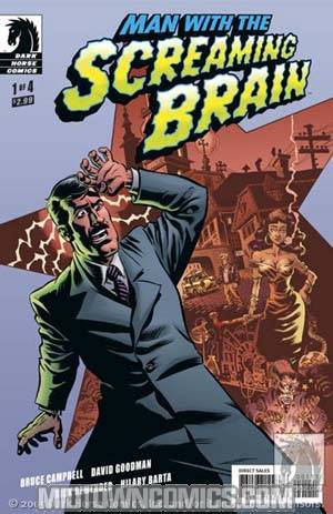 Man With The Screaming Brain #1 Cover A Rick Remender