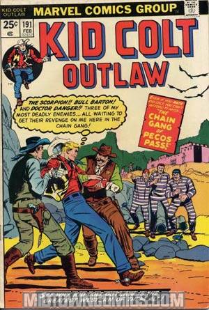 Kid Colt Outlaw #191