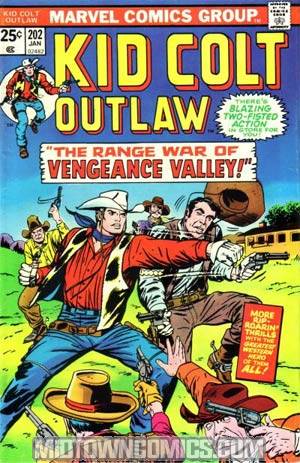 Kid Colt Outlaw #202