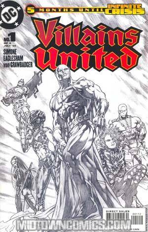 Villains United #1 Cover B 2nd Ptg