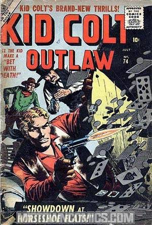 Kid Colt Outlaw #74