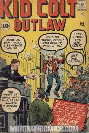 Kid Colt Outlaw #101
